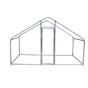 养殖鸭笼鹅家禽鸡笼搭建防晒大号全套孔雀笼户外耐用防雨棚狼鸡窝
