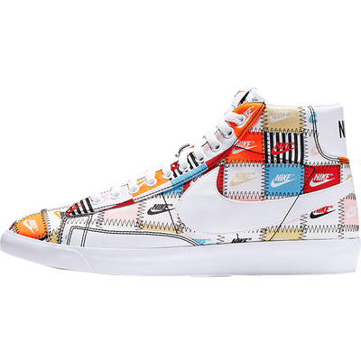 耐克男士印花系带休闲板鞋