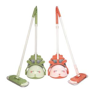 儿童小扫把簸箕迷你扫帚单个拖把笤帚宝宝扫地清洁三件套组合套装
