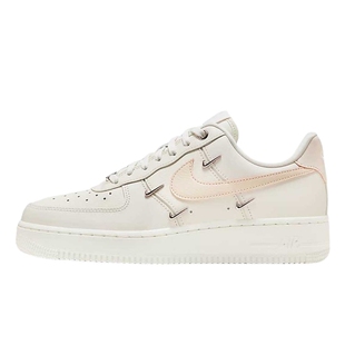 耐克女鞋Air Force1 AF1粉白空军一号四勾低帮休闲板鞋FV8110-181