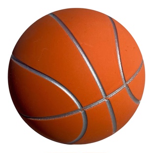 7.5cm高弹力迷你小篮球橡胶免充气空心弹力球儿童拍拍球软解压球