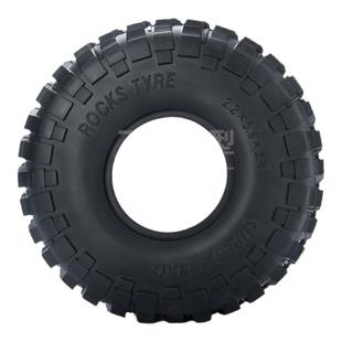 1/10仿真攀爬车轮胎 2.2寸攀爬宽胎皮内带海绵 150mm SCX10 幽灵