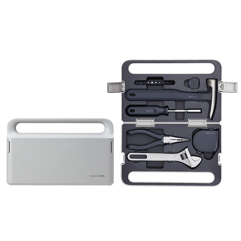 HOTO小猴电动工具箱充电式家用便携螺丝刀套装车载多功能收纳起子