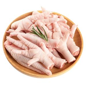 凤爪生冷冻短柄去棍商用冰冻土鸡脚新鲜原料无激素清真生鲜鸡爪子