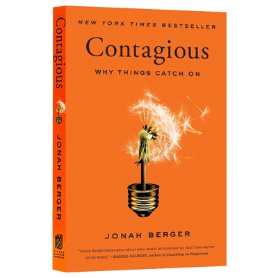 疯传 让你的产品思想行为像病毒一样入侵 英文原版 Contagious Why Things Catch On 产品营销 英文版进口英语书籍 Jonah Berger