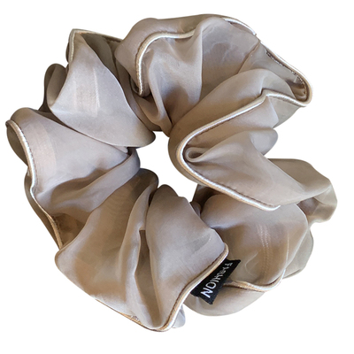 慵懒风欧根纱多层大肠发圈