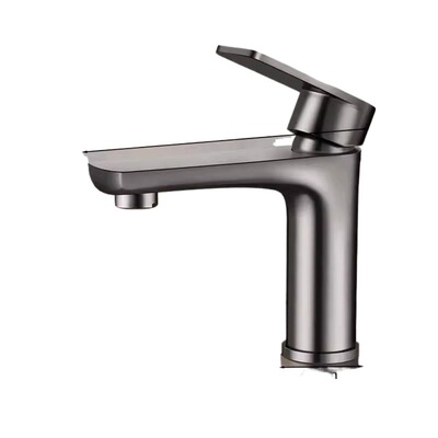 加厚304不锈钢面盆水龙头