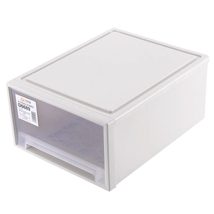 洋洋鱼透明鞋盒抽屉式收纳盒塑料防尘男女球鞋免安装自由组合鞋柜