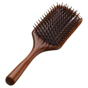 檀木气垫梳金丝檀木梳子气囊梳按摩梳经络梳顺发梳卷发梳直发梳子