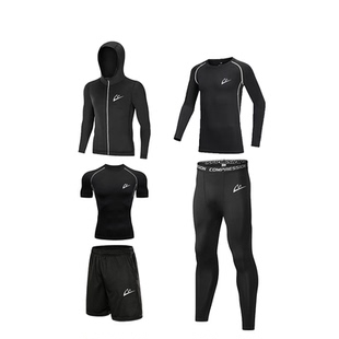 【北体共研】音速猫运动套装AUTO-FIT田径运动跑步五件套训练服