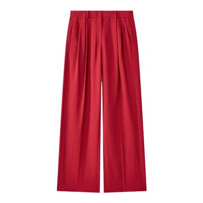 【诺特极简联名】Laurel劳芮新款高腰阔腿西裤LWL361K01200