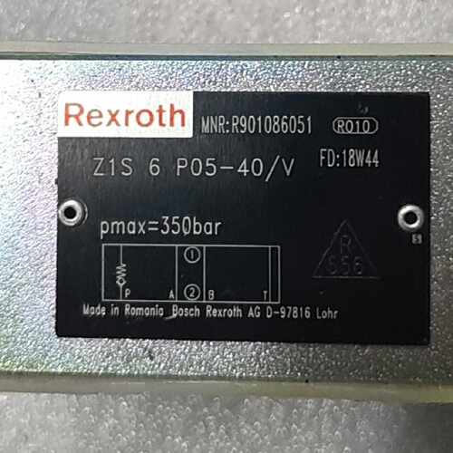 Rexroth单向阀R901086051 Z1S6P05-4