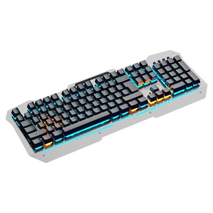 狼蛛收割者热插拔机械键盘青红茶轴有线电竞游戏办公电脑外设