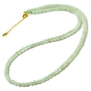 和田玉项链女冰晴水手串珠子玉石散珠扎基拉姆吊坠配饰和田玉手链