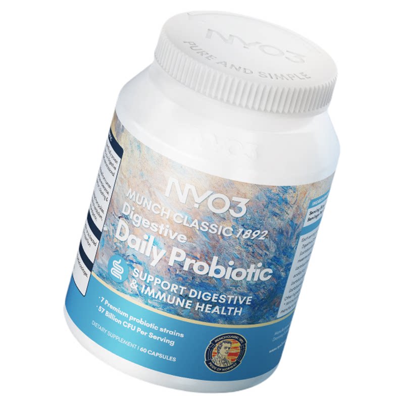 NYO3挪威复合益生菌大人肠胃肠道女性儿童免疫孕妇调理胶囊旗舰店