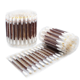 50支碘伏棉签 酒精棉棒 碘酒罐装一次性儿童婴儿宝宝便携消毒