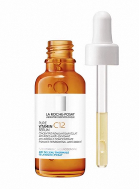 欧洲直邮La Roche Posay理肤泉维C12抗氧精华液30ML 24年新版正品