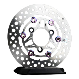 UGR星耀烧蓝扣固定碟盘220mm刹车盘小牛九号飞机音刹车高性能电摩