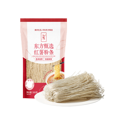 东方甄选红薯粉条500g/包