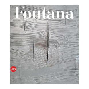 预售 Lucio Fontana 卢西奥·丰塔纳全集 艺术作品集英文原版进口 雕塑、绘画、套装 Raisonne 共二卷画册