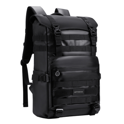 七匹狼双肩包男士款学生电脑书包