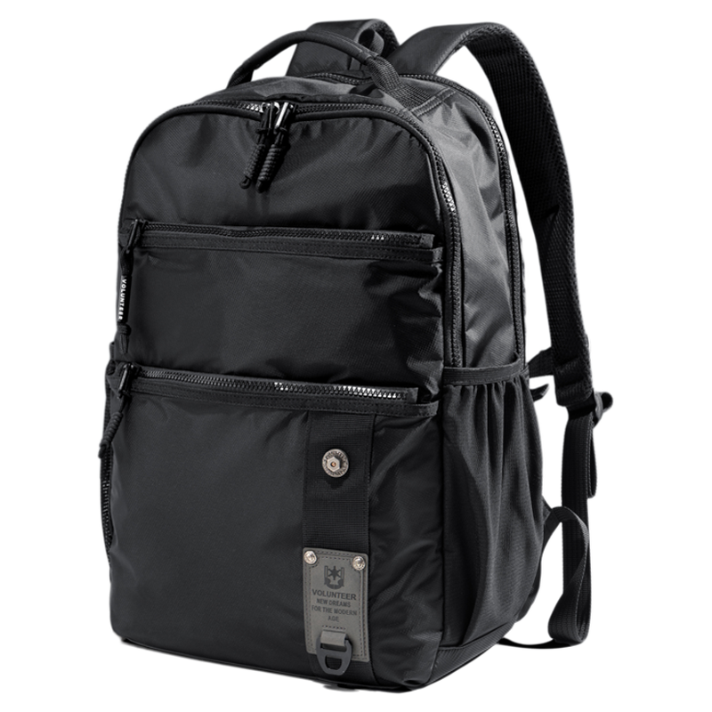 男士双肩包大容量多口袋旅行包学生书包牛津布户外出行休闲背包男