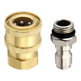 高压洗车机水枪喷头活接快插14泡沫壶转换接头清洗机水管快接配件