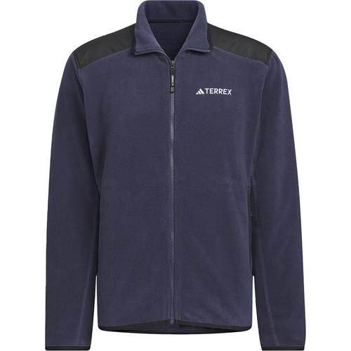 Adidas/阿迪达斯正品FULL-ZIP男士户外保暖抓绒外套IR8338