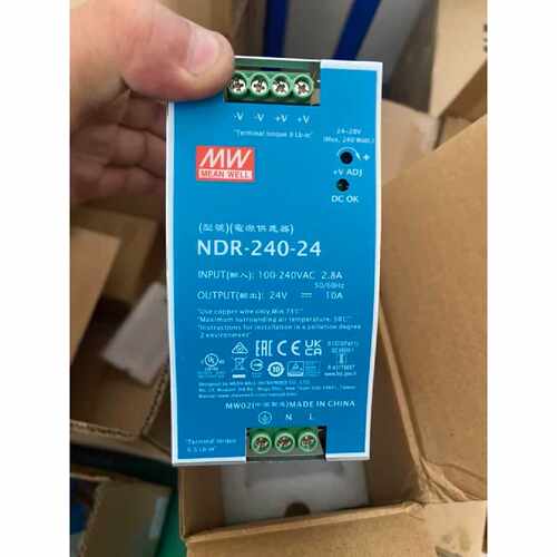 NDR24024明纬电源240W24V10A全新原装，议价商品