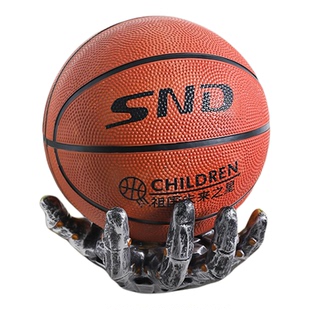 创意赛博朋克机械手篮球足球收纳支架壁挂入户玄关墙上挂衣架装饰