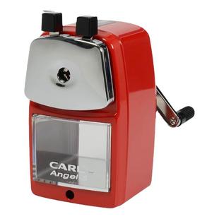 咖路CRAL金属壳A-5桌面大容量削笔器手摇卷笔刀笔刨办公学生文具