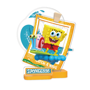正版海绵宝宝旅途片刻亚克力3D立牌盲盒派大星手办桌面小摆件玩具