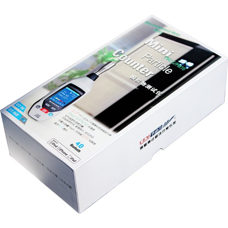 3CEM华盛昌激光pm2.5便携式监测仪DT-96B检测仪空气质量DT-96粉尘