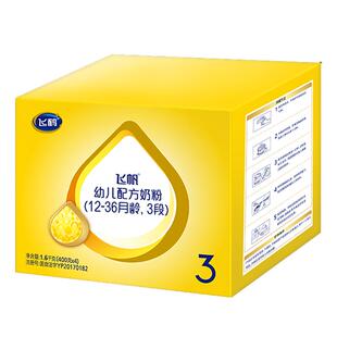 飞鹤飞帆呵护3段婴幼儿配方奶粉三段四联包1600g*1包