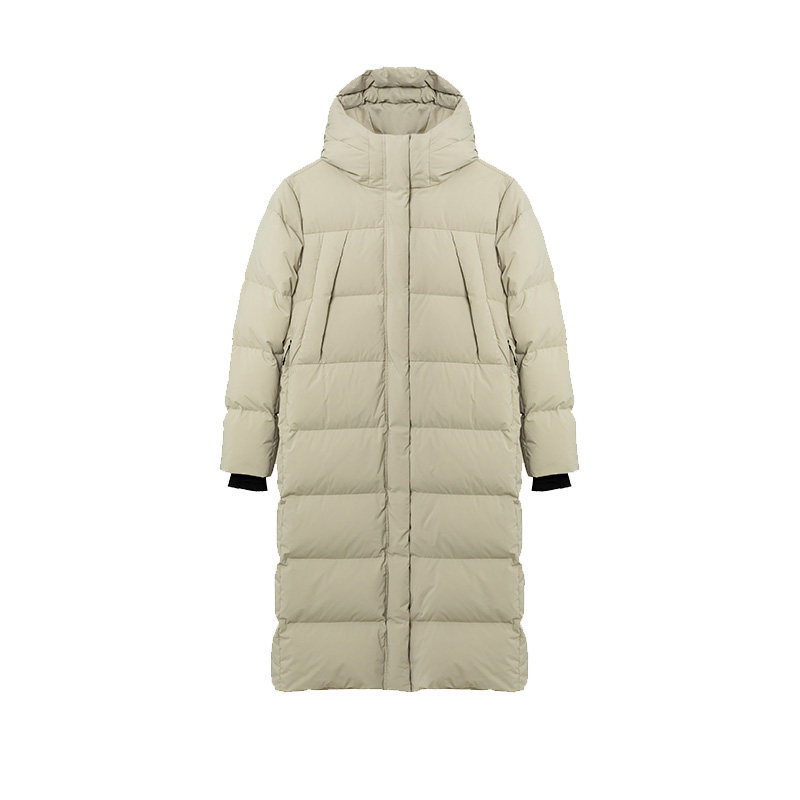 95鹅绒800蓬极寒加厚长款羽绒服