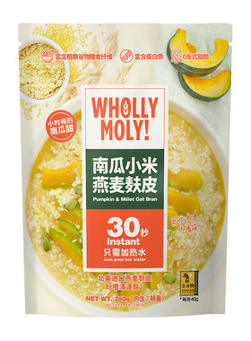 好哩南瓜小米燕麦麸皮营养早餐