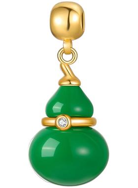 ZEGL葫芦福禄吊坠项链女毛衣链