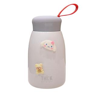 小巧保温杯女生高颜值可爱大肚杯简约高档杯子男学生儿童直饮水杯