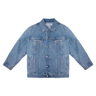 KAR PEISKOS 女士经典款棉质宽松牛仔外套银泰百货精品 301600