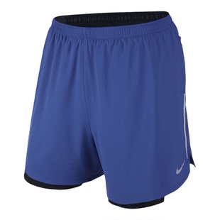 Nike/耐克正品 新款5 PHENOM 2-IN-1男子跑步短裤683216-480