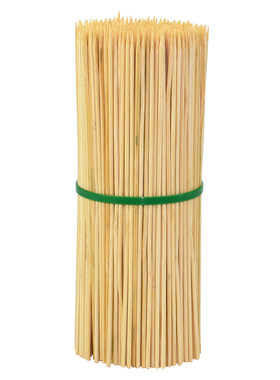 烧烤竹签2.5mm*20cm烤香肠油炸短