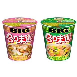 日清Nissin合味道BIG大杯多口味泡面宿舍方便面海鲜速食