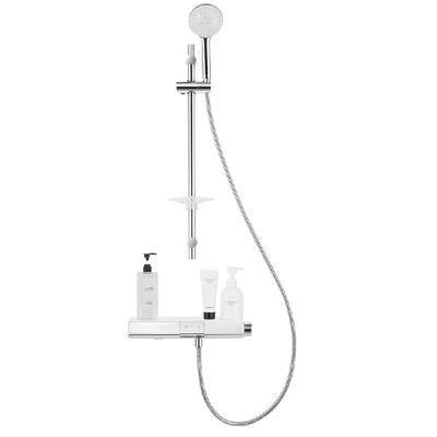 TOTO恒温花洒套装家用淋浴器升降杆三出水卫生间洗澡喷头TBV10400