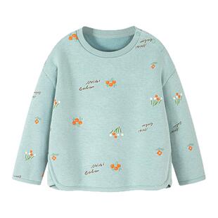 【艺术家联名】迷你巴拉女童宝宝卫衣 春新品内里加绒可爱上衣