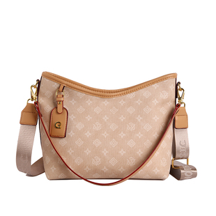 大容量女士复古托特包包2026新款高级感时尚老花通勤包单肩斜挎包