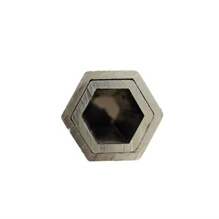 六方管内外六角钢管微耕机旋耕机无缝加厚六角轴套可配实心六方轴