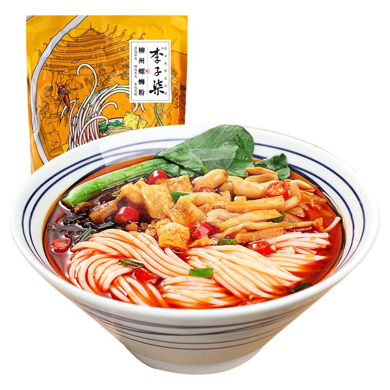 李子柒柳州螺蛳粉广西特产正宗经典原味加臭方便速食品米线螺丝粉