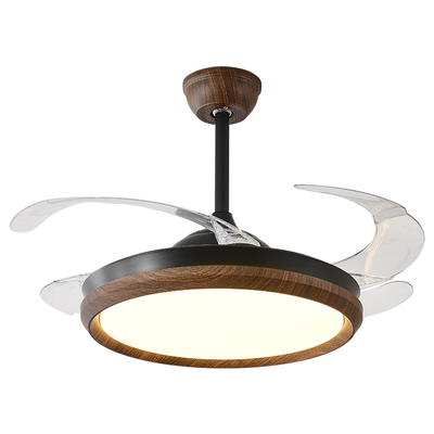 法式中古餐厅吊扇灯智能风扇灯