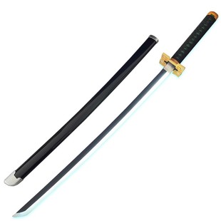 鬼灭之刃cos刀剑二次元发光玩具武器道具炼狱富冈义勇日轮逆刃刀
