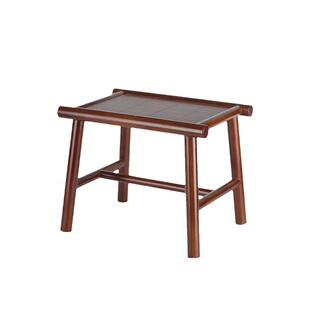 竹柒阁筇竹家具楠竹小凳竹椅子竹编凳子户外阳台板凳方凳矮凳马凳